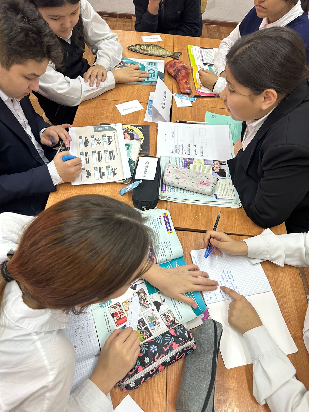 Ағылшан тілі пәнінен өткізілген ашық сабақ