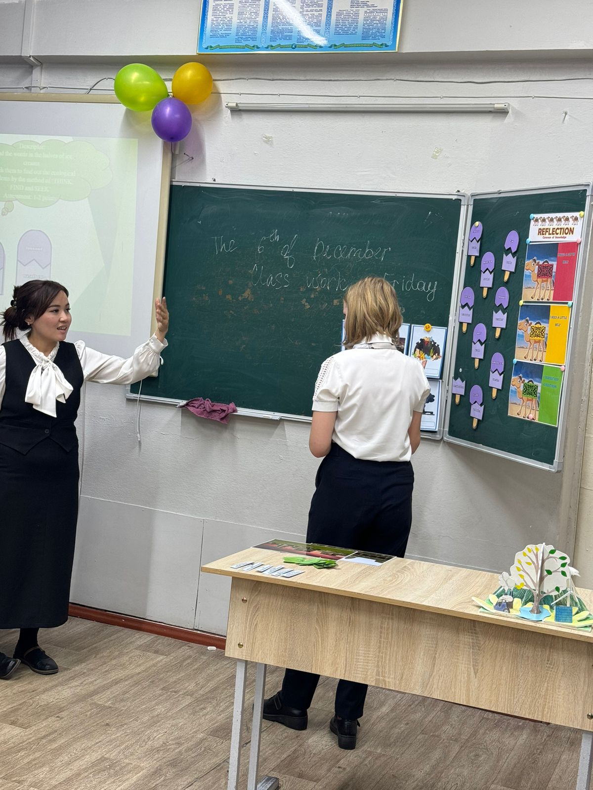 Ағылшын тілі пәнінен өткізілген ашық сабақ