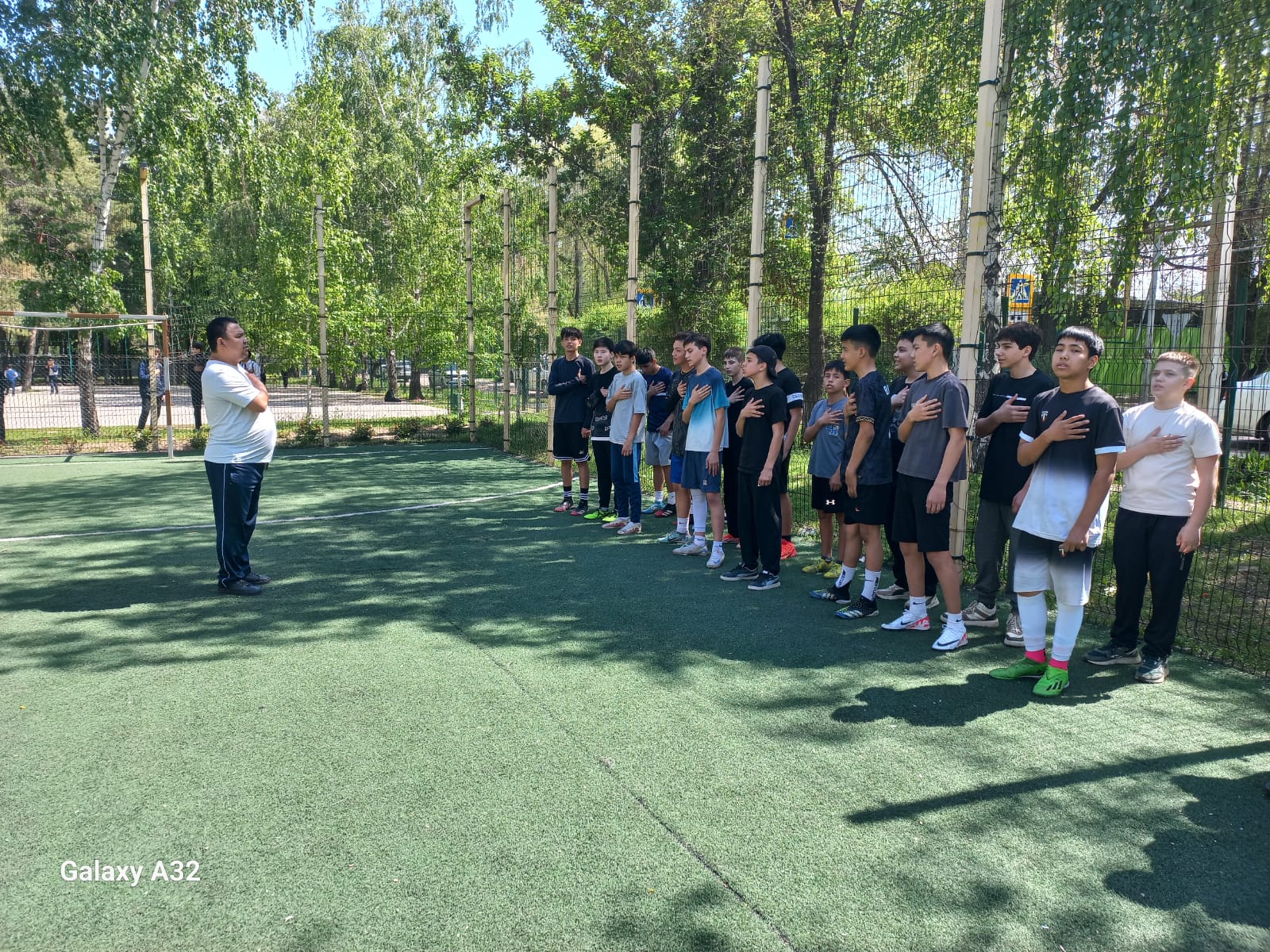 2025 жылы Ұлы Отан соғысындағы Жеңістің 80 жылдығына арнап 8-ші сыныптар арасында футболдан жарыс ұйымдастырылды