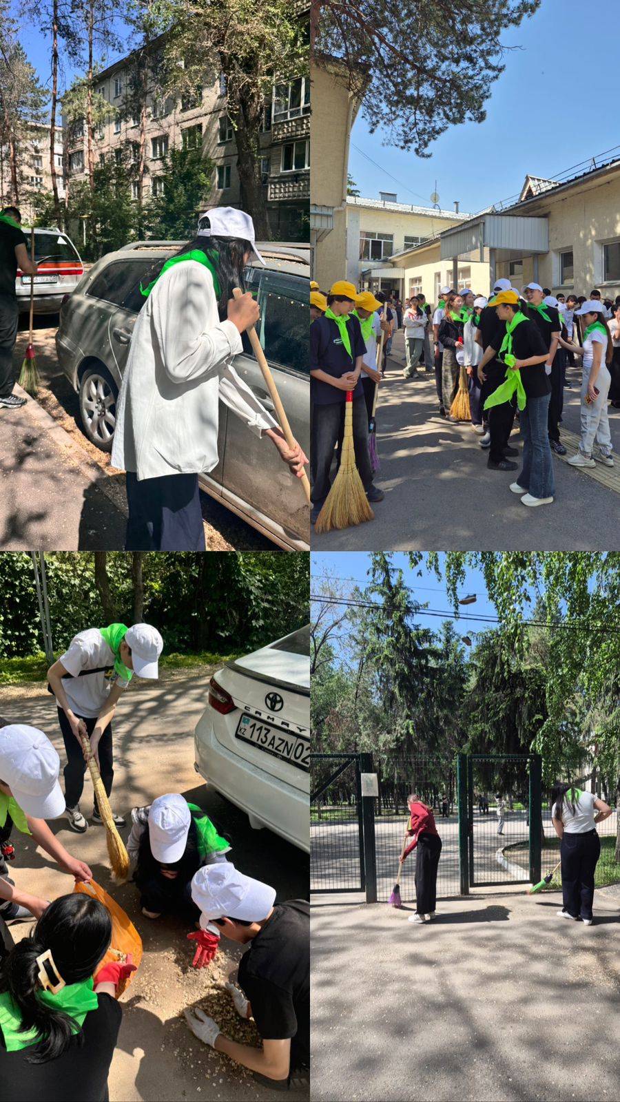 80 жылдығын мерекелеуге арналған сенбілік Ұлы Отан соғысындағы Жеңіс күні.