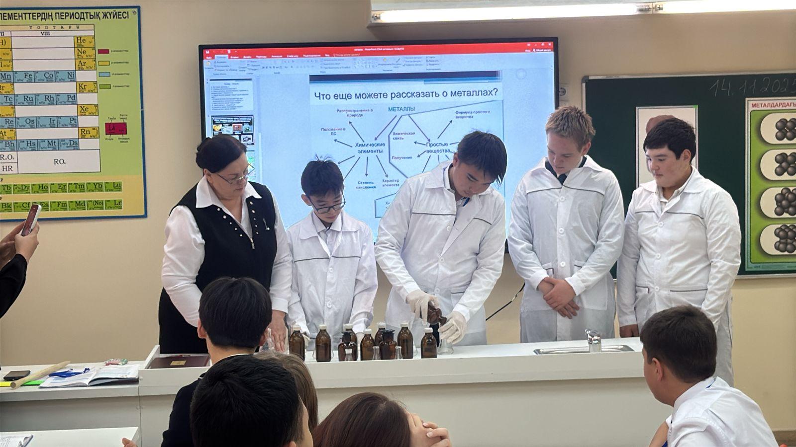 «Металдардың ғажайып әлемі» тақырыбына ашық сабақ. Мұғалімі; Санникова И.А.